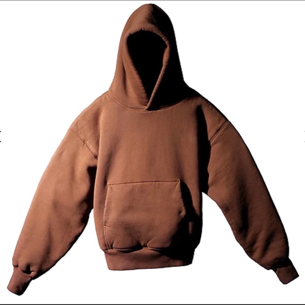 Gap x Yeezy Unisex Hoodie in Brown
